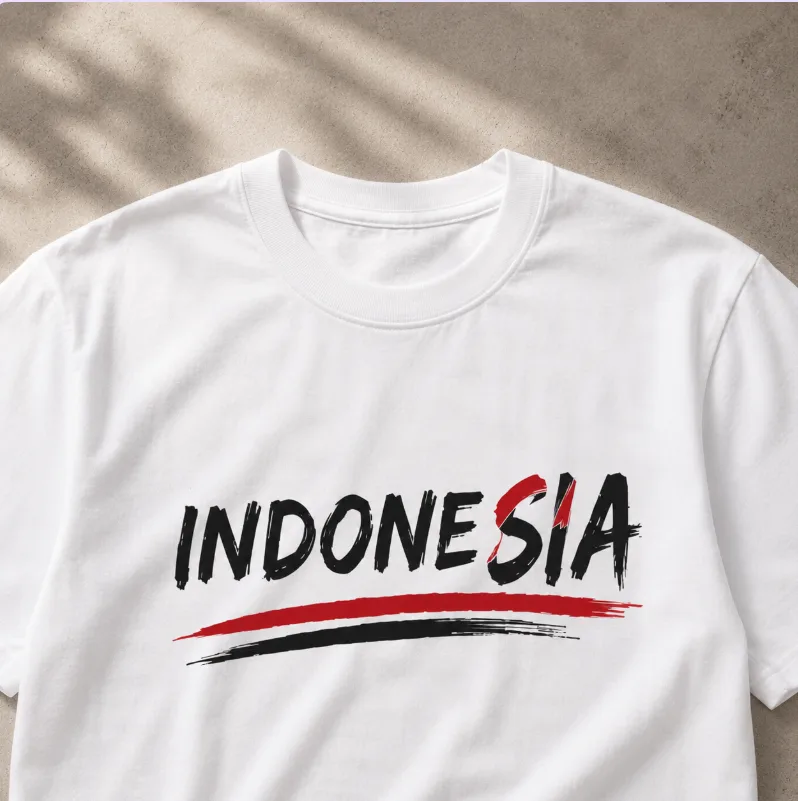 INDONESIA STYLE T-SHIRT - Gambar 6