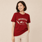 Indonesia Map T-shirt Unisex