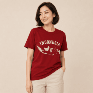 Indonesia Map T-shirt Unisex