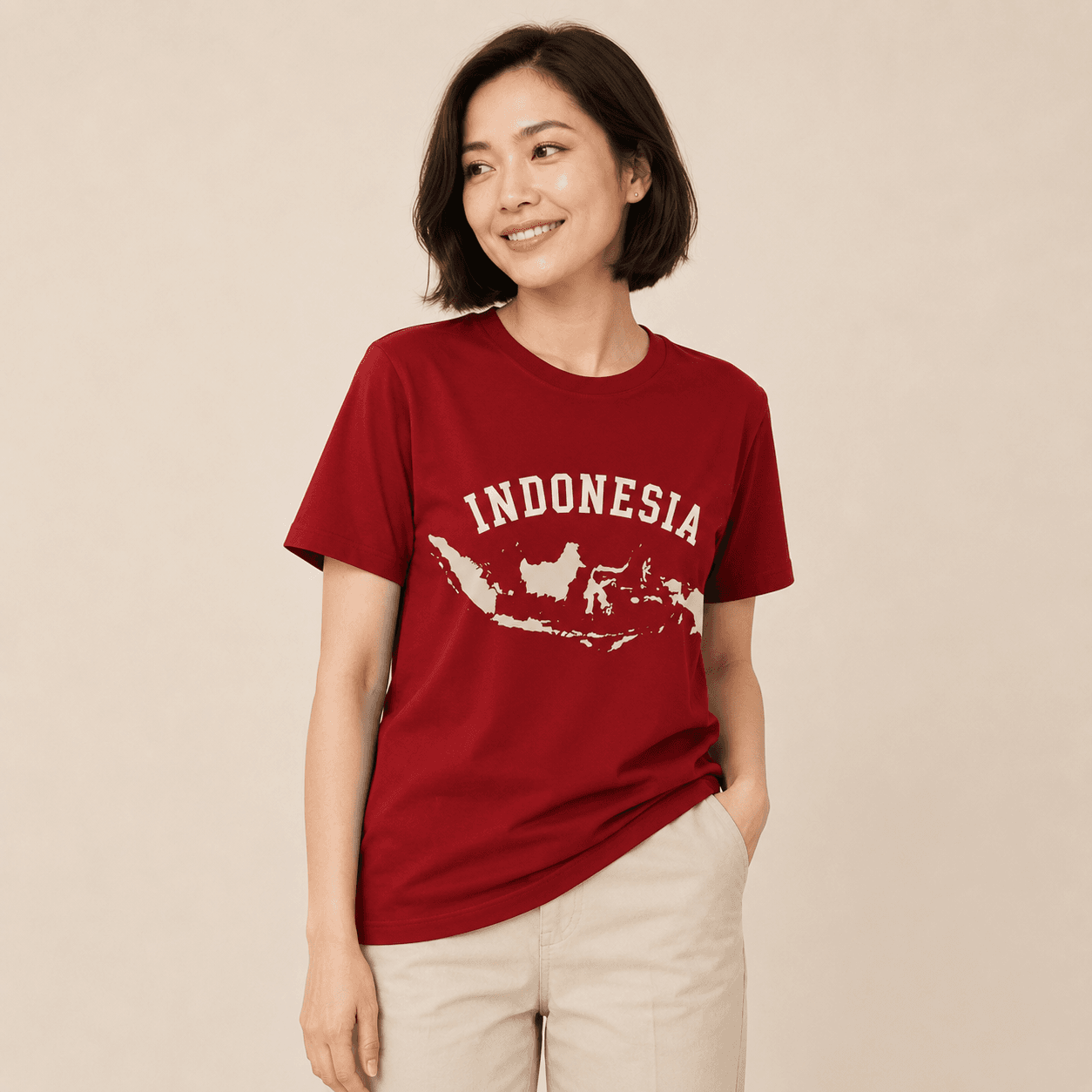 Indonesia Map T-shirt Unisex