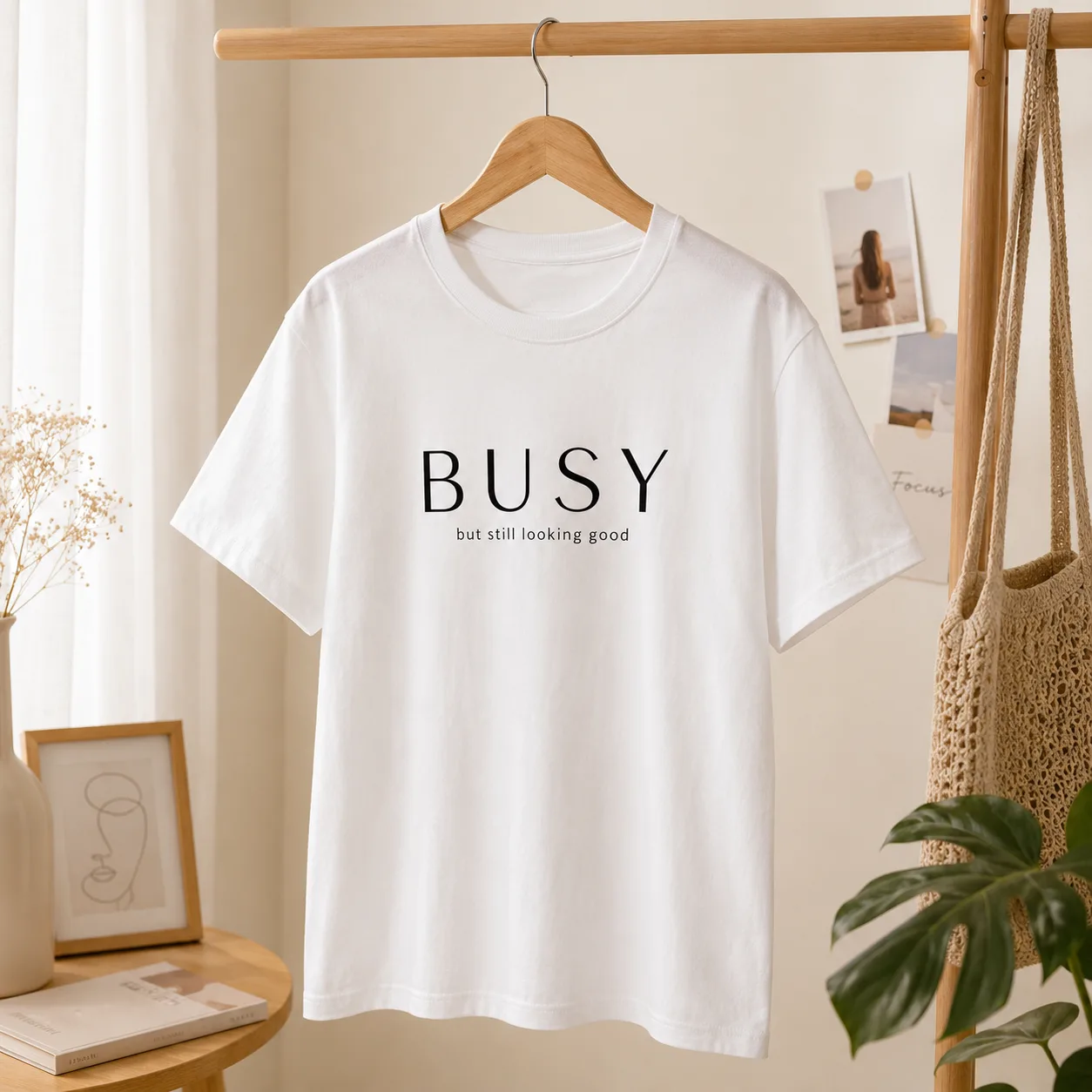 BUSY T-Shirt - But Still Looking Good - Gambar 2