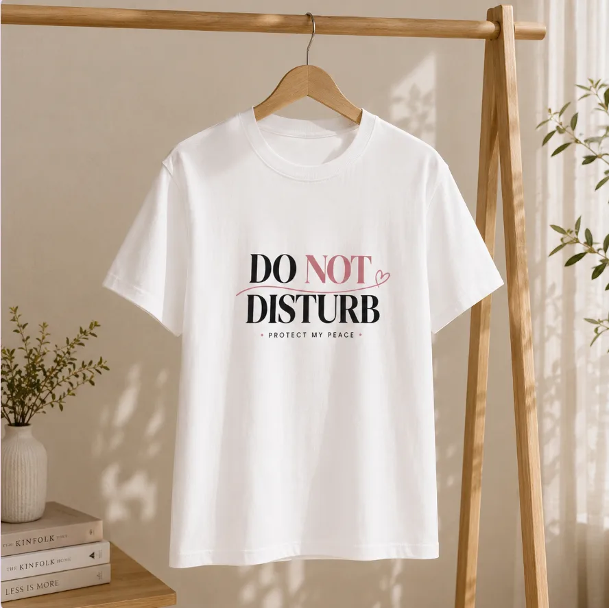 DO NOT DISTRUB T-Shirt - Protect My Peace - Gambar 3