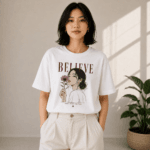Believe Flower Tee T-shirt