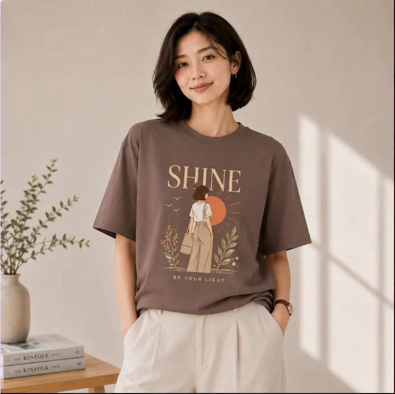 Shine Be Your Light T-shirt - Gambar 2